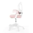 Scaun de birou rotativ Junior cu tapițerie mesh roz KA-W8008 BLUE