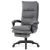 Scaun de birou reglabil, material textil gri. KA-Y350 GREY