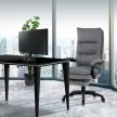 Scaun de birou reglabil, material textil gri. KA-Y350 GREY