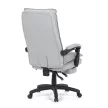 Scaun de birou cu mecanism sincron, tapițerie din material textil argintiu, KA-Y350 SIL