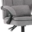 Scaun directorial gri cu mecanism de balans. KA-Y362 GREY