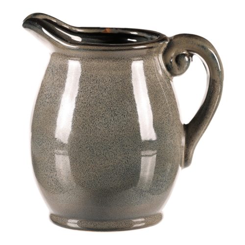 Vază ceramică tip ulcior, mică, gri