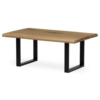   Masă de cafea 110×70 cm, lemn masiv, stejar. KS‑F110U DUB