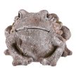 Ghiveci broască, magneziu, gri