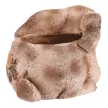 Ghiveci iepure, magneziu, aspect lemn