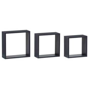 Raft de perete gri, MDF, P-008 GREY2