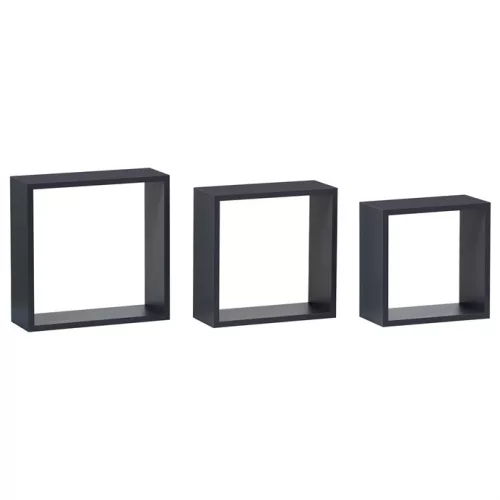 Raft de perete gri, MDF, P-008 GREY2