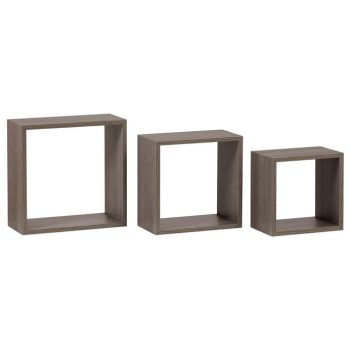 Set rafturi suspendate P-008, culoare stejar Sonoma