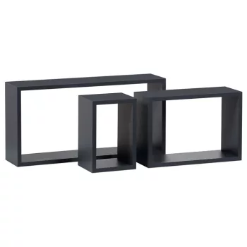 Set rafturi suspendate P-009, culoare gri mat