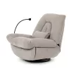 Fotoliu recliner electric bej din material textil cu comandă integrată TV-7081 LAN2