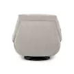 Fotoliu recliner electric bej din material textil cu comandă integrată TV-7081 LAN2