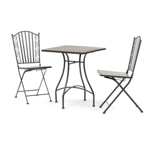 Set mobilier grădină 1+2, metal, mozaic ceramic, US1700 SET