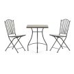 Set mobilier grădină 1+2, metal, mozaic ceramic, US1700 SET