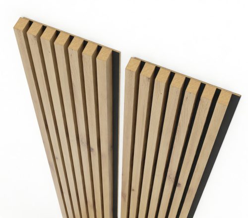 PANEL de perete MDF 2 db. 137x23 cm.  AURIS culoare Stejar