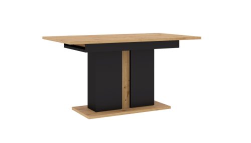 Masă de luat masa extensibilă lucrată manual în culoarea stejarului NUKA i 