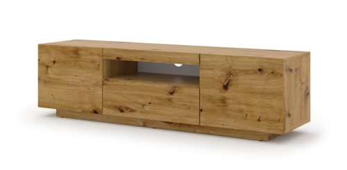 Comodă TV Aura 150 cm, culoare Stejar Artizanal