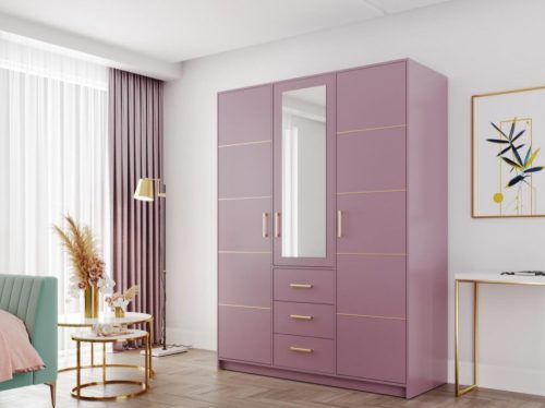 Dulap 2 D3Culoare Roz Bologna 147 