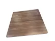 Masă de Sufragerie Dreptunghiulară, Masă Bistro in Culoare Stejar Palermo - 70X70 cm./80x80 cm. Mdf-metal Palermo