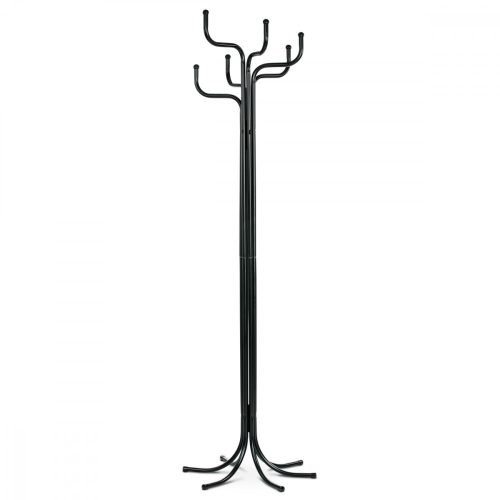 Cuier  Negru tip Pom pentru hol, Înălțime: 188 cm În Depozit 83707-06 