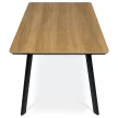 Masă de dining cu decor frasin-stejar, 160x90x76 cm. HT-532 