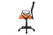 Scaun pivotant de birou modern în portocaliu din stoc KA-b047 