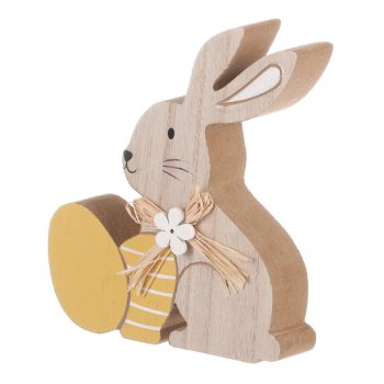   IEPURAȘ DE PAȘTE CU OU , CULOARE NATUR