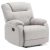 Scaun De Relaxare Reglabil Manual, Culoare Bej, Tapițat Cu Material Textil TV-4088 , Din Depozit