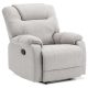 Scaun De Relaxare Reglabil Manual, Culoare Bej, Tapițat Cu Material Textil  TV-4088 , Din Depozit 