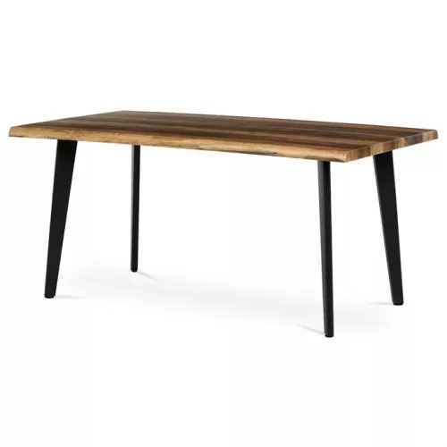 Masă de dining 160×90 cm, MDF, finisaj Old Wood HT-F4416 OLW