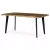 Masă de dining 160×90 cm, MDF, finisaj Old Wood HT-F4416 OLW