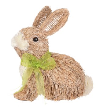 DECORAȚIE DIN PAIE, IEPURE  1BUC/PACHET