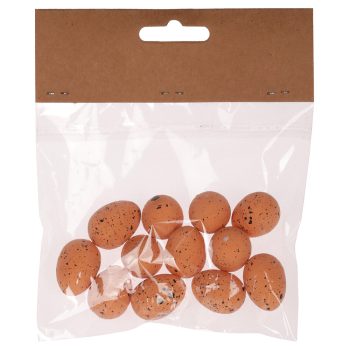  IEPURAȘ DIN POLISTIROL , CULOARE MARO 12BUC/SET