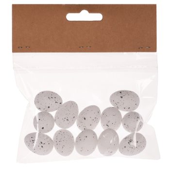  IEPURAȘ DIN POLISTIROL , CULOARE ALBĂ  12BUC/SET