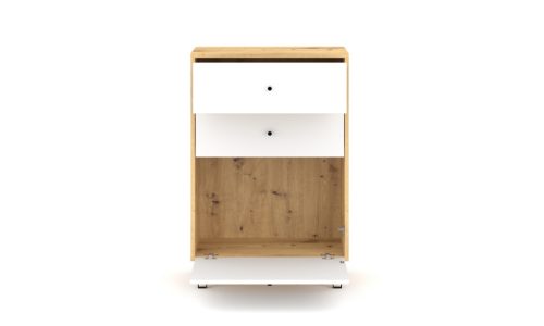 BILBAO BL18 Dulap de culoare stejar artisanal/alb mat