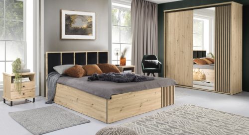 Dulap 179 MODERNO C-14 de culoare Stejar