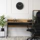 CASS birou 120 cm stejar/negru