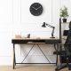 Birou REA 120 cm stejar auriu/negru