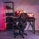 Bing. Scaun pivotant Gamer negru