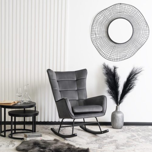 Scaun de sufragerie pivotant LUNA (lux 03) cu tapițerie de catifea bej