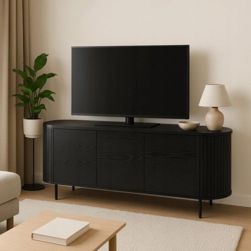 Comodă BECK 160 negru