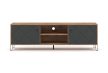 Suport TV BILBAO RTV BL02, 2 uși, craft tobacco / grafit