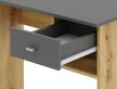 Birou COLIN cu 1 sertar, stejar Artisan/antracit