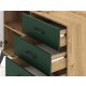  BILBAO BL17 Dulap de culoare Stejar Craft Tobacco /Gri