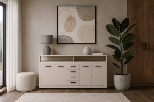 Comodă XXL/LUNA în culoarea Cașmir