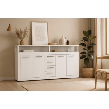 Comodă XXL/LUNA 4U4S stejar Sonoma/stejar Sonoma