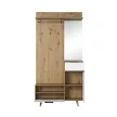 NORDIC A Perete hol Artisan Stejar / Alb