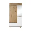 NORDIC A Perete hol Artisan Stejar / Alb