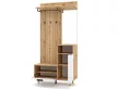 Mobilier hol Nordic C, culoare stejar Evoke / Tabilla / alb