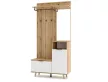 Mobilier hol Nordic C, culoare stejar Evoke / Tabilla / alb