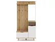 Mobilier hol Nordic C, culoare stejar Evoke / Tabilla / alb